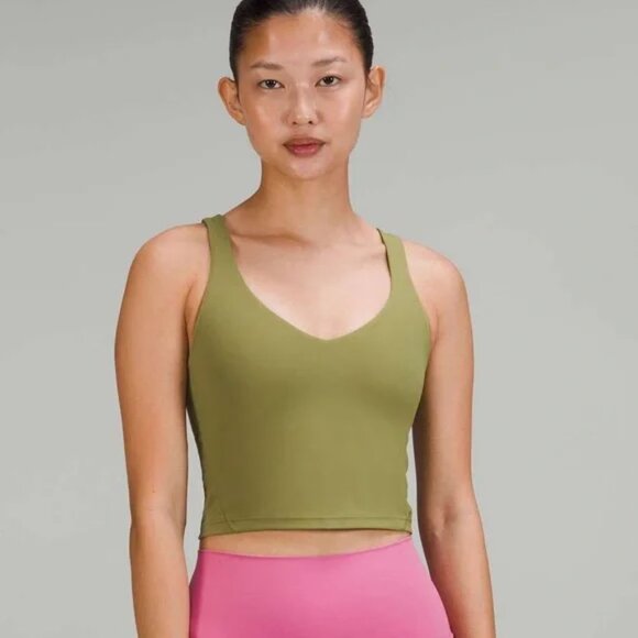 lululemon align tank top bronze green - Picture 1 of 4
